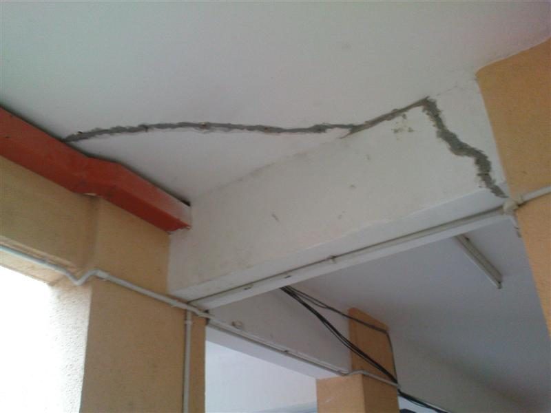 Structural Crack – Ceiling Beam Junction