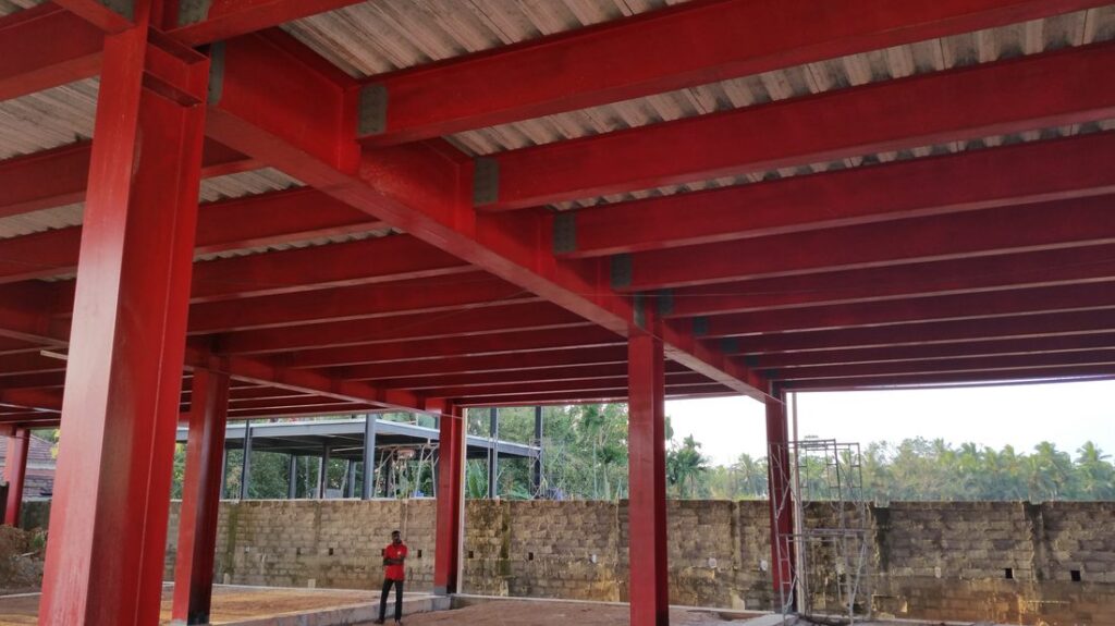 Completed Protective-Coated Steel Frame