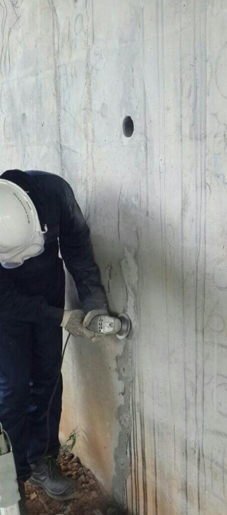 Crack Survey and Injection Port Drilling